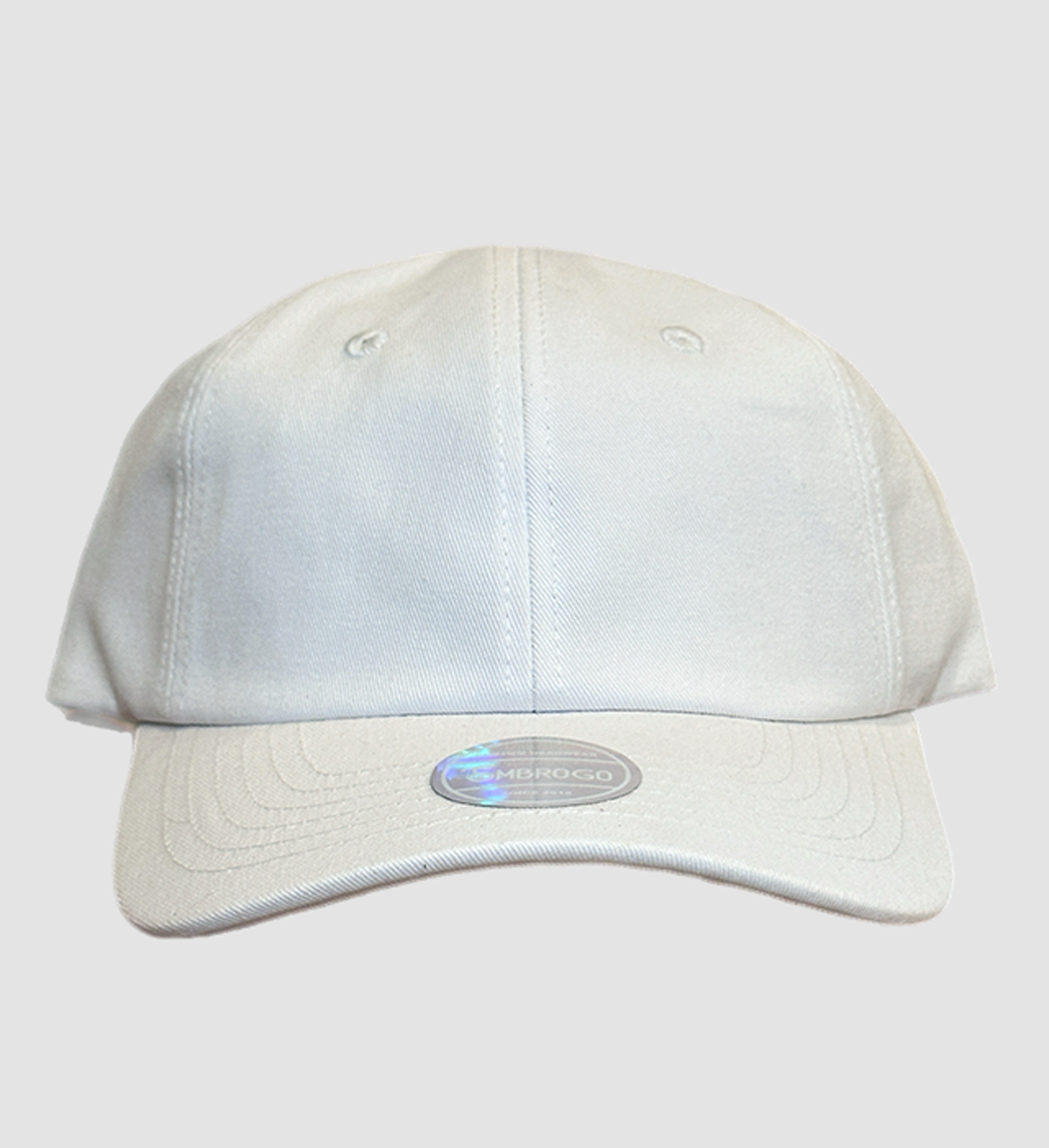 Custom Embroidered White Baseball Cap