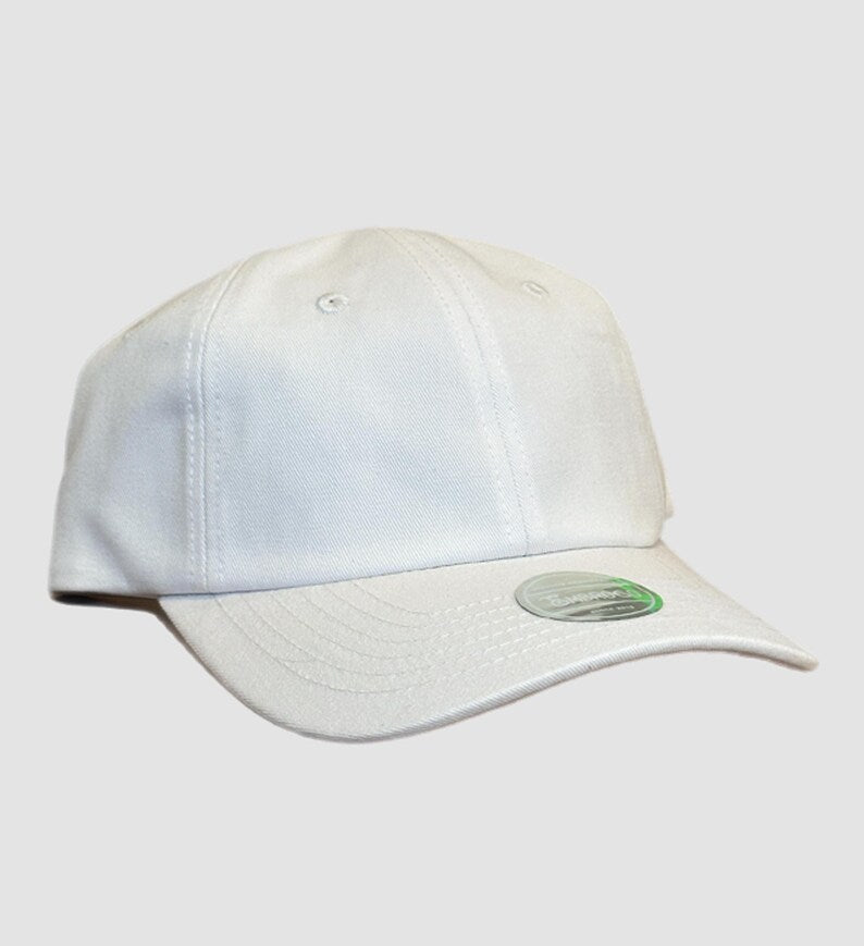 Custom Embroidered White Baseball Cap