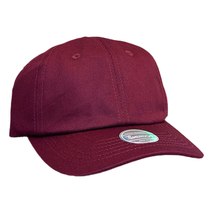 Custom Embroidered Maroon Baseball Cap