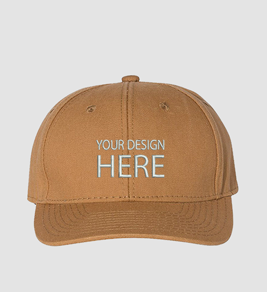 CUSTOMIZABLE Wheat 6-Panel SNAPBACK