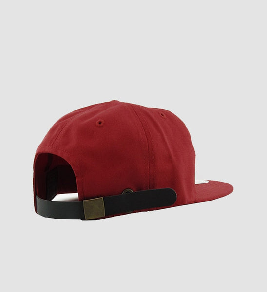 CUSTOMIZABLE Unstructured 6-Panel Maroon Hat