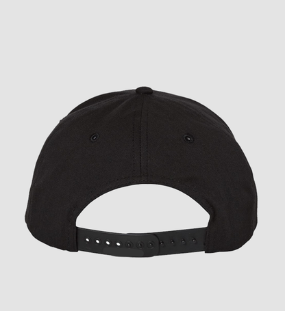 CUSTOMIZABLE Black 6-Panel SNAPBACK