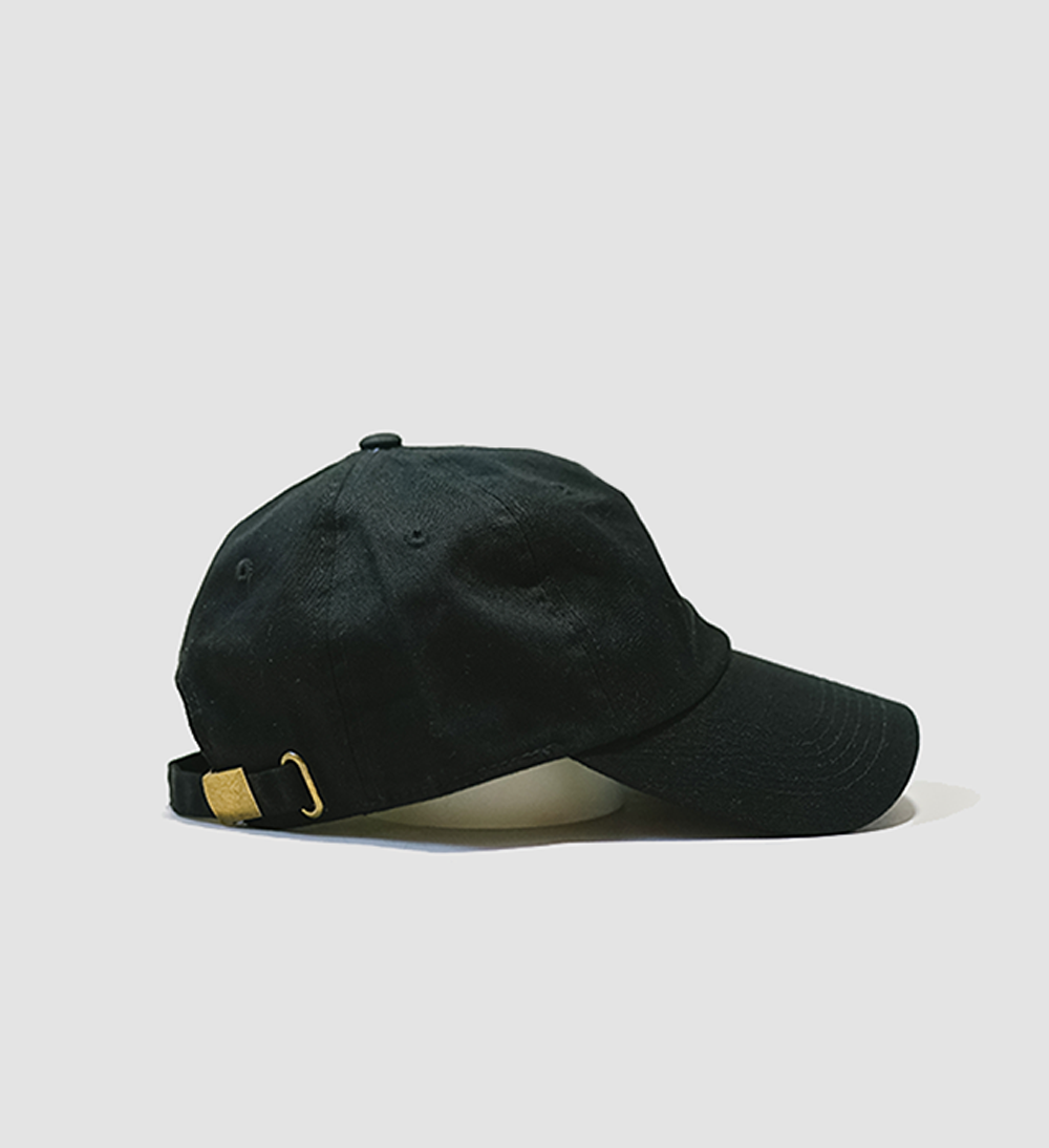 CUSTOMIZABLE Black Dad Hat