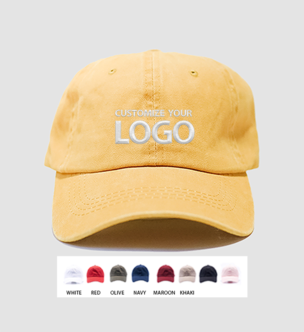 CUSTOMIZABLE Logo (Washed Mustard)