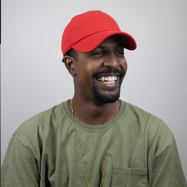 CUSTOMIZABLE Red Dad Hat